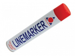 Aerosol Line Marking Paint 750ml - Red 0902 £6.19